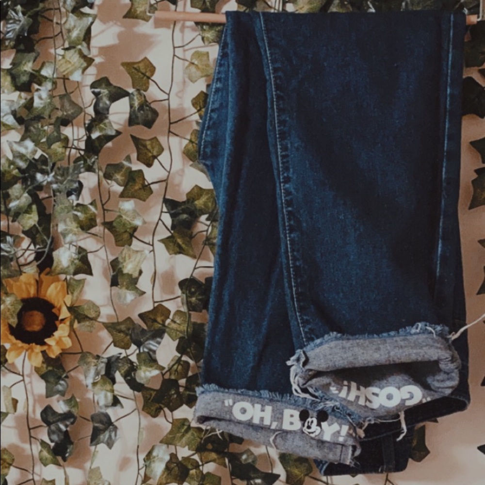 Korean Romi Story & Disney collab jeans